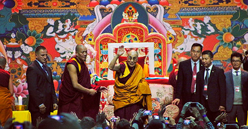 Учения Далай-Ламы в Риге 2016